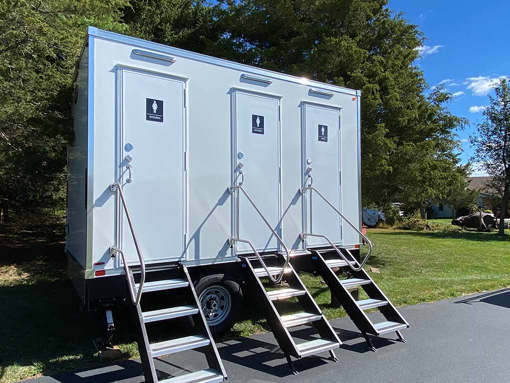 Event portable toilet rental